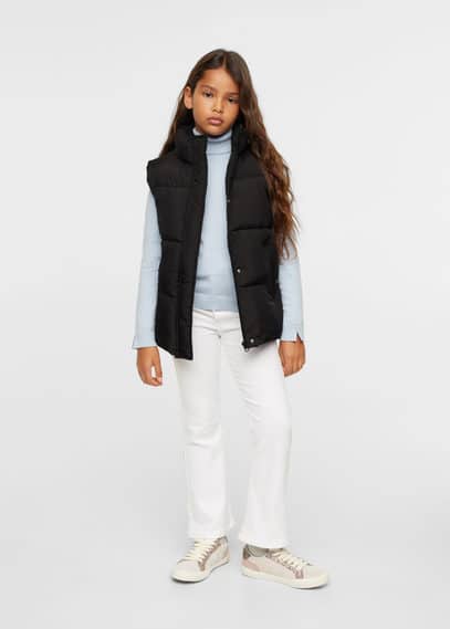 Gilet trapuntato pile