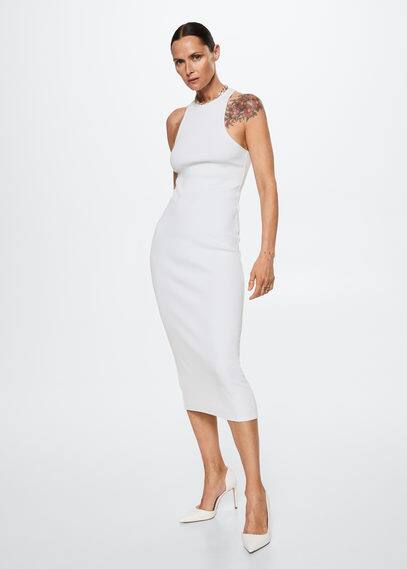 Vestito cotone coste