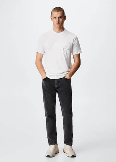 Maglietta tasca logo