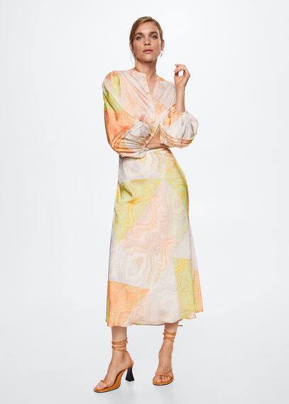 Blusa stampa paisley