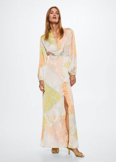 Vestito stampa paisley