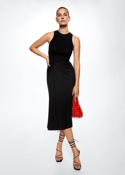 Gonna nodo decorativo