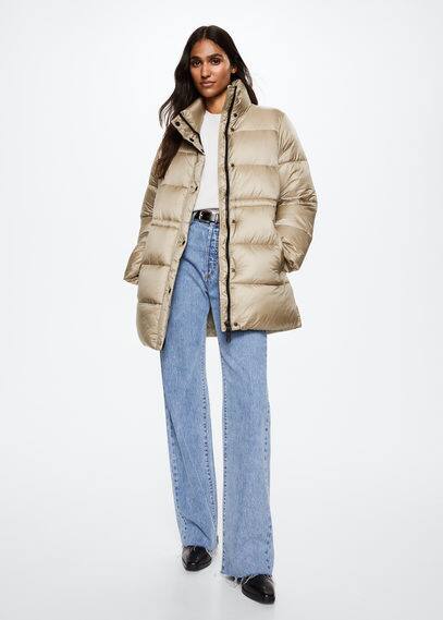 Anorak imbottito impermeabile rombi