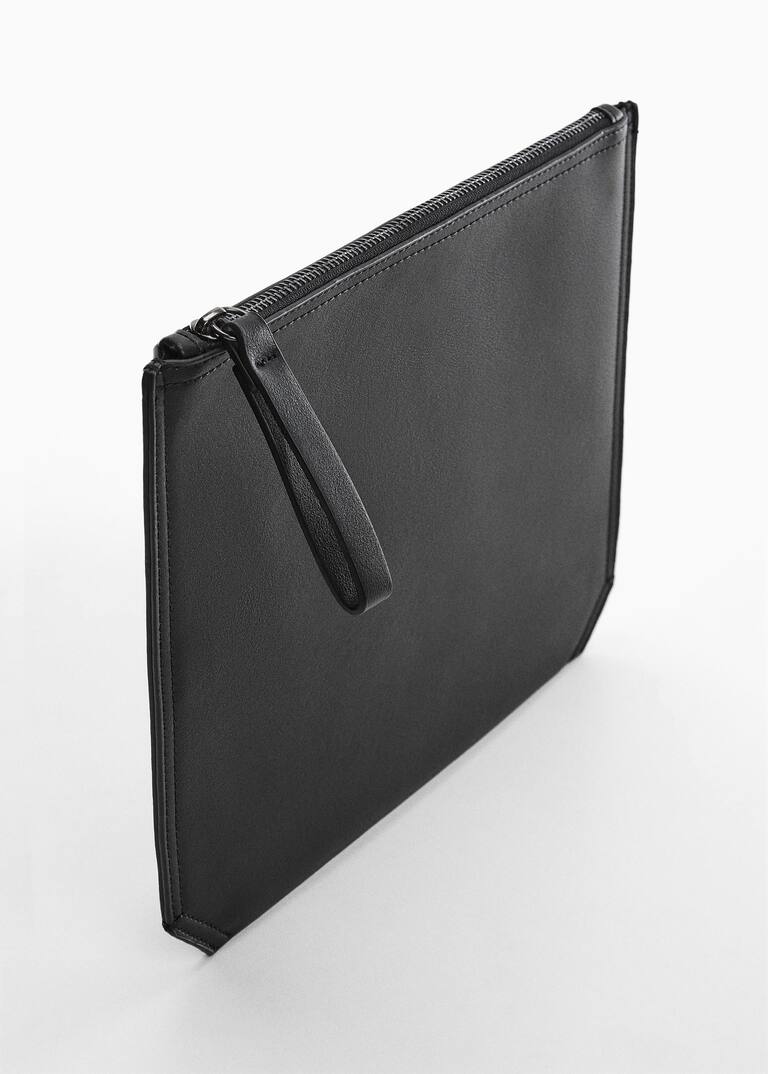 Leathereffect tablet case Men Mango Man USA