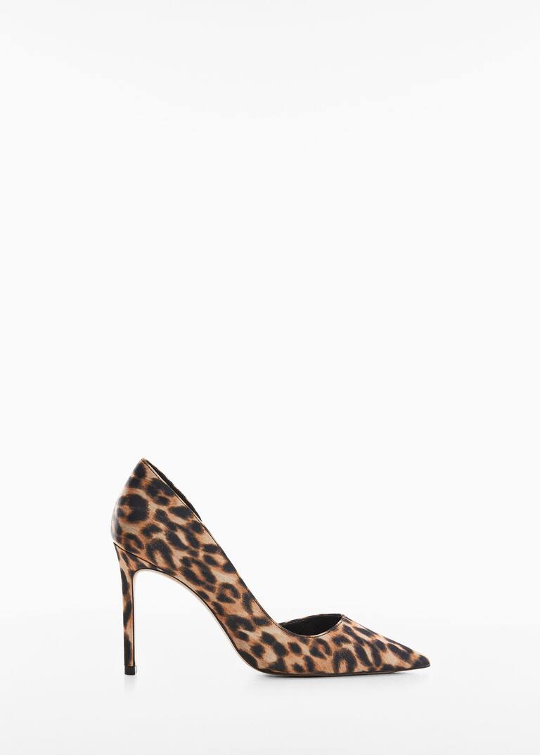 Animal print high heel shoes Woman Mango Canada