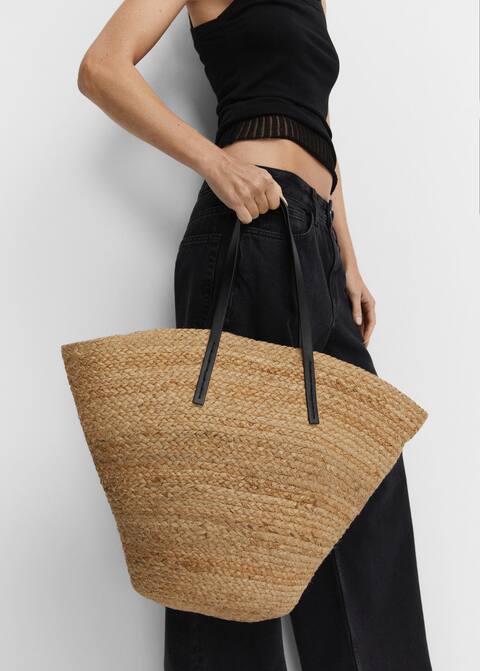 Kabelka shopper z juty - Detail zboží 9