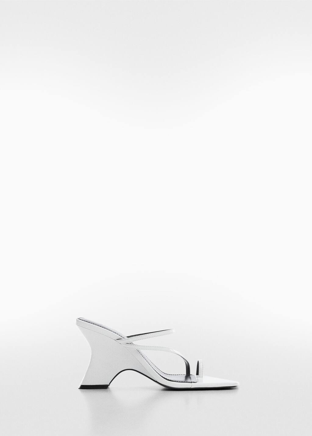 mango sandales a talon