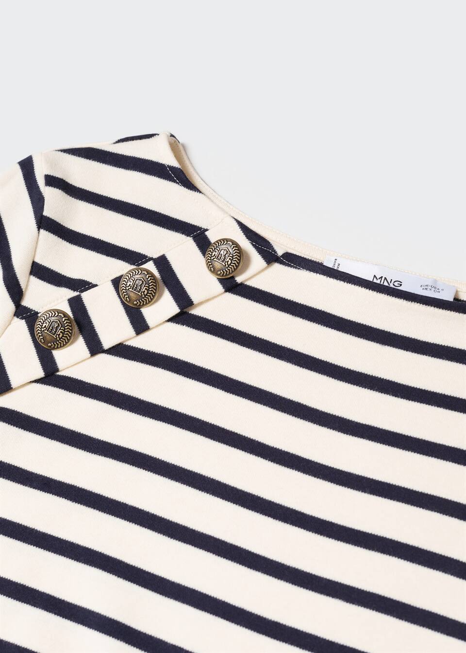 Buttoned Striped T shirt Women MANGO OUTLET USA 38-ultralight-sword-age-of-foam