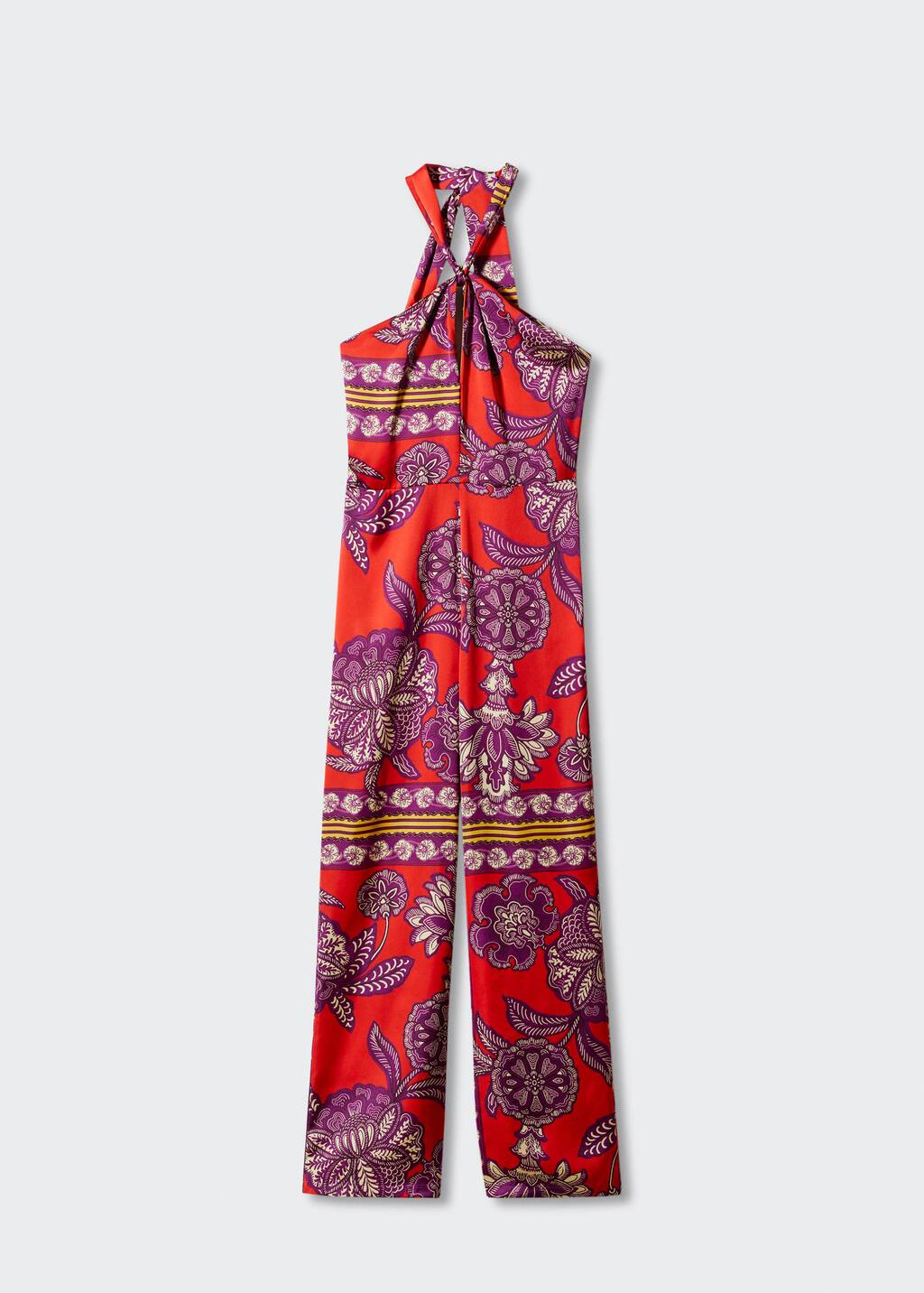 Mango Satinierter Neckholder-Jumpsuit - 47027137-43