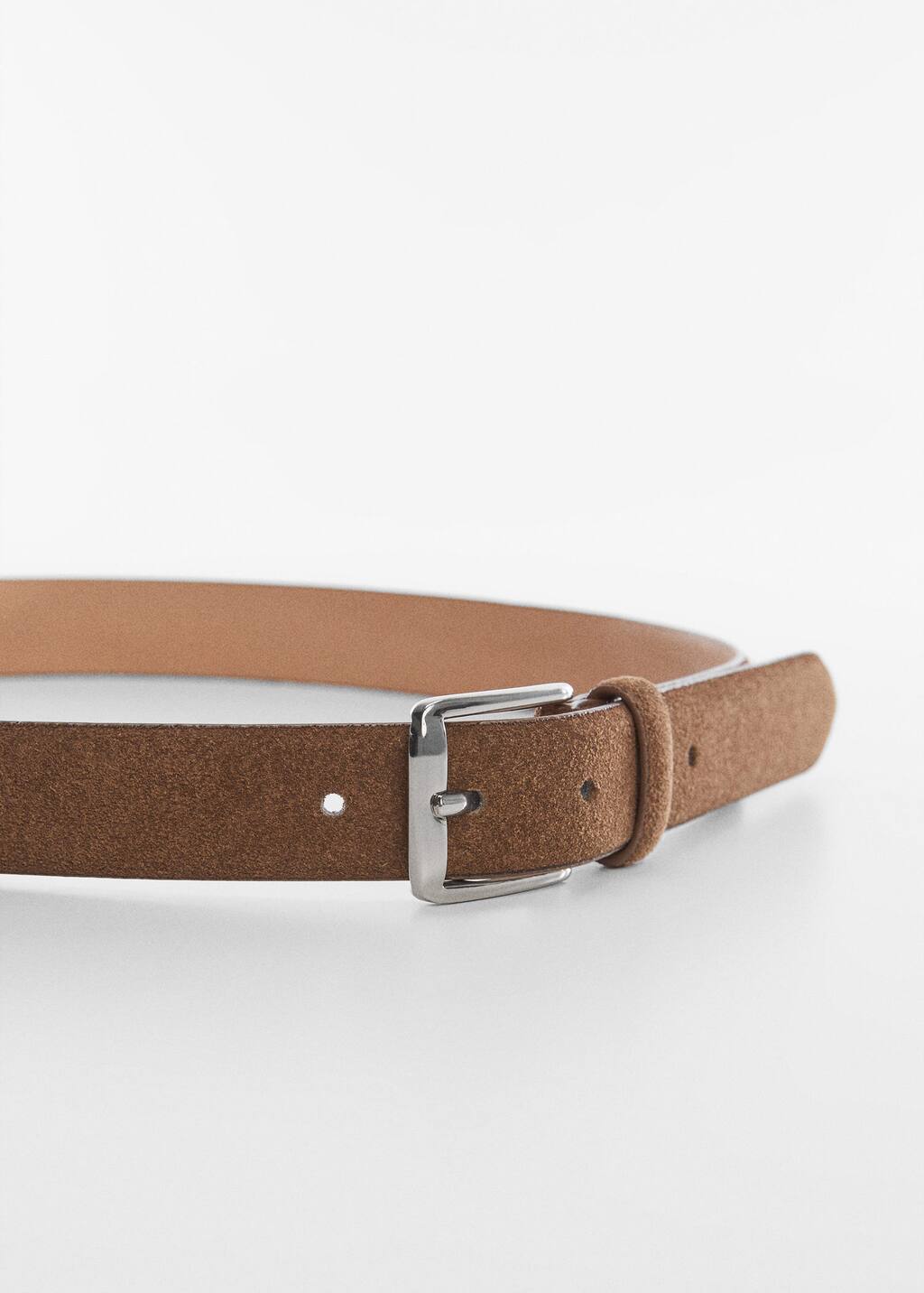 Mango Suede belt 4703125199