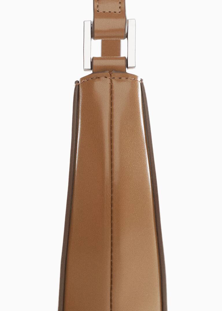 Oval short handle bag Woman Mango