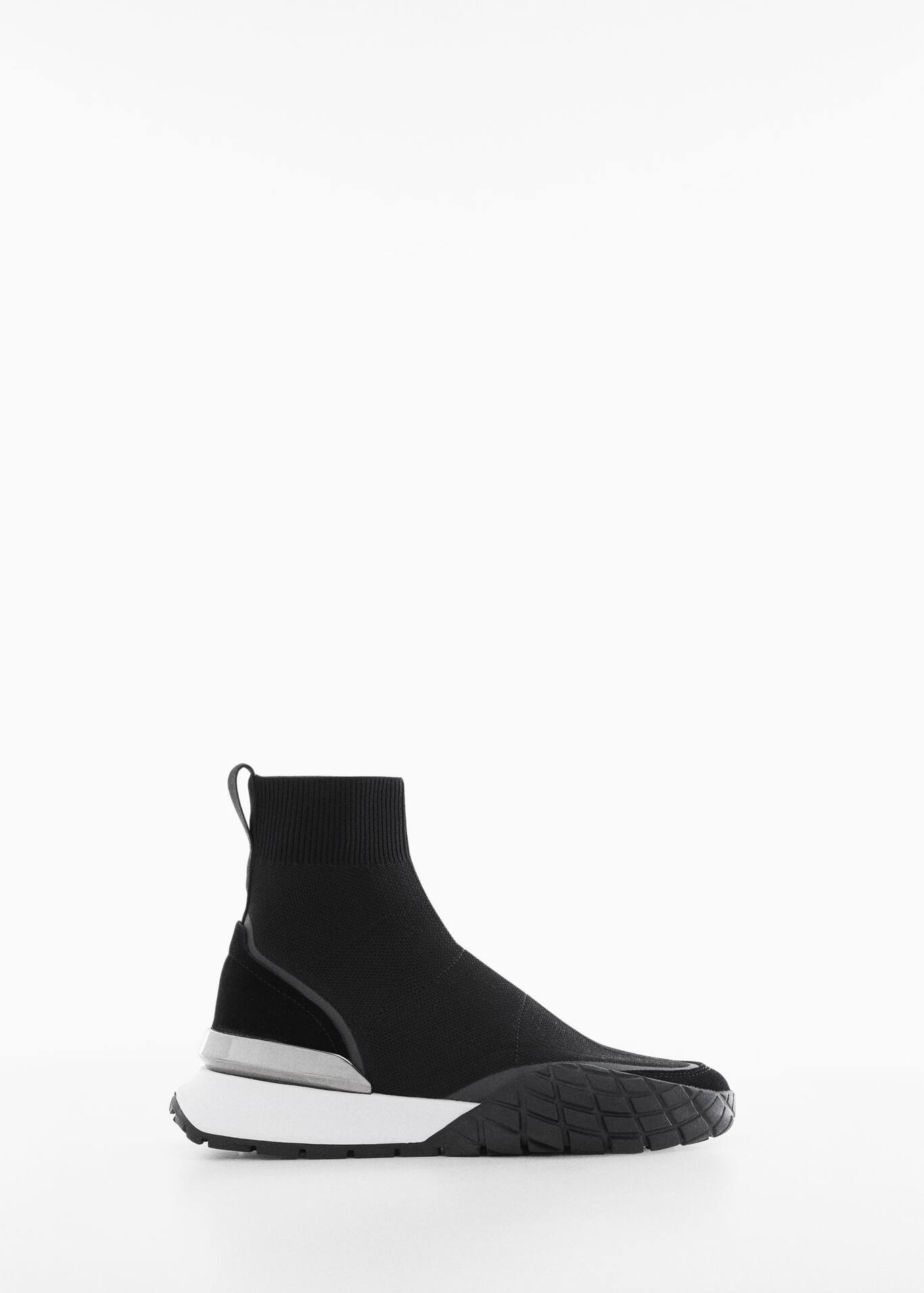 Sole sock sneakers - Women | MANGO OUTLET USA