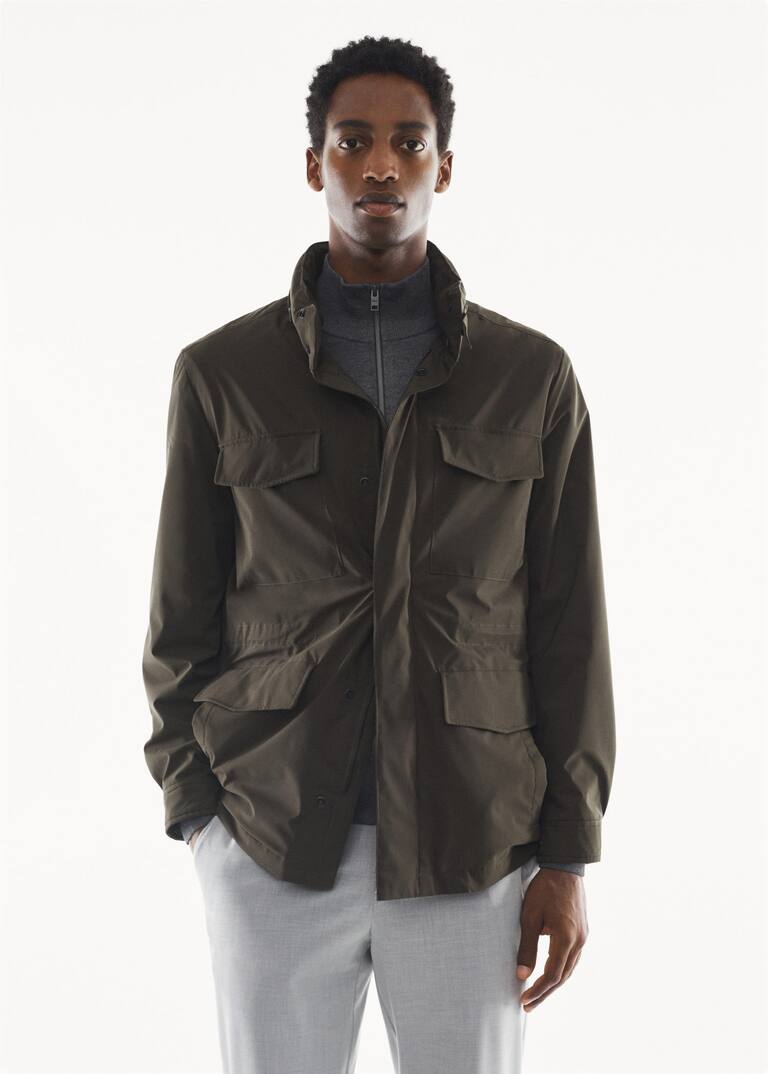 Military waterrepellent jacket Men Mango Man USA