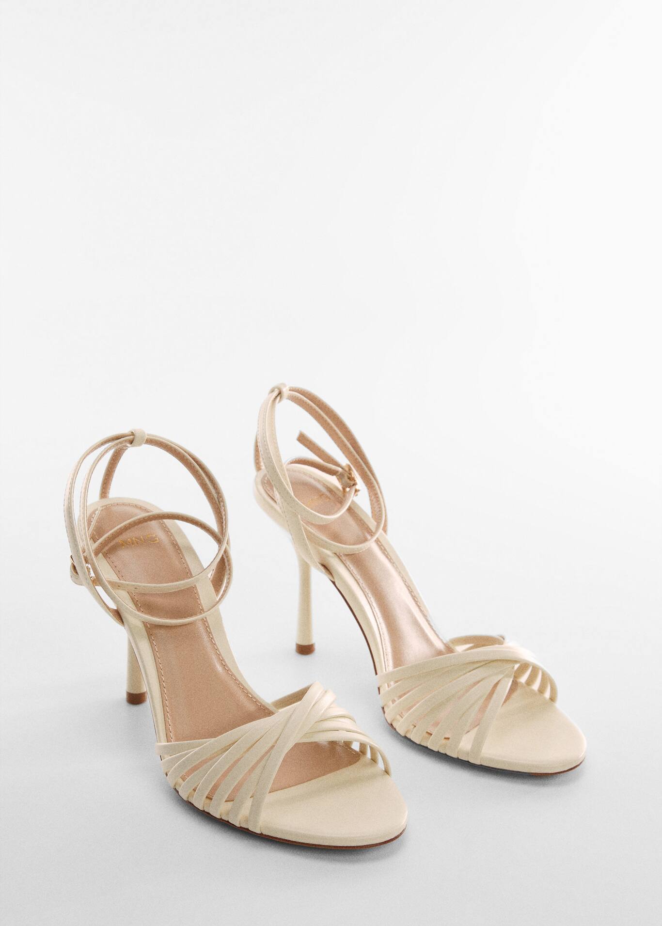 Strappy heeled sandals - Woman | MNG Australia