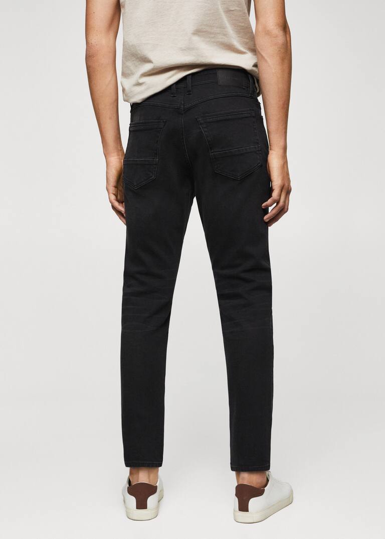 Tom tapered cropped jeans Men Mango Man USA