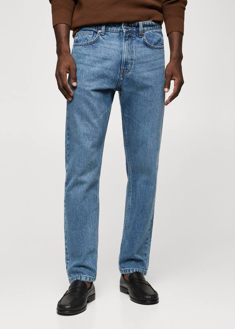 Bob straightfit jeans Men Mango Man USA