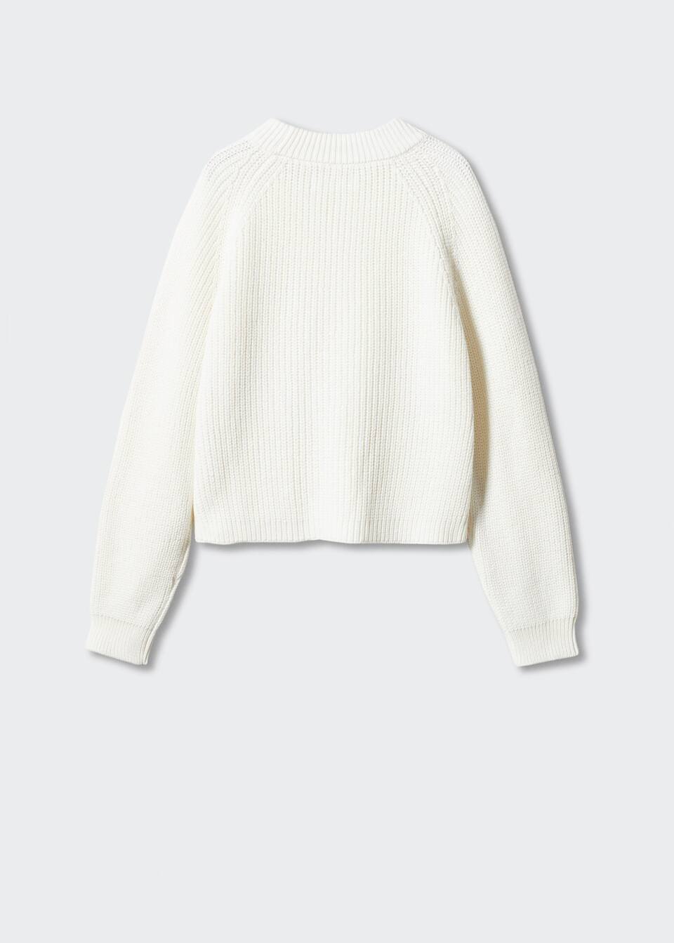 Jersey punto trenzado Niña MANGO OUTLET España