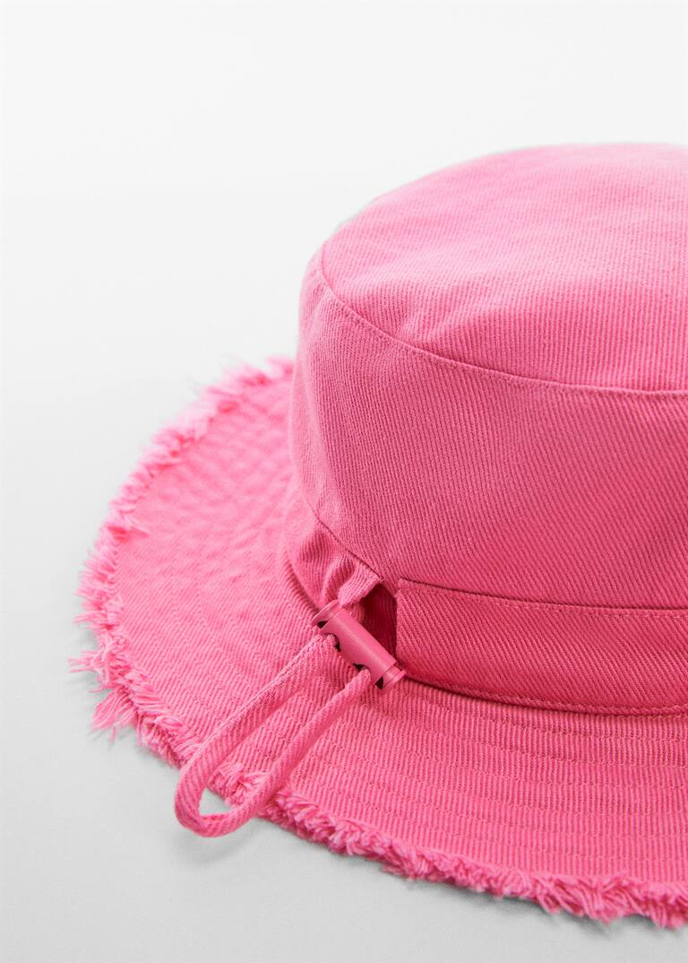 Adjustable bucket hat Women Mango USA