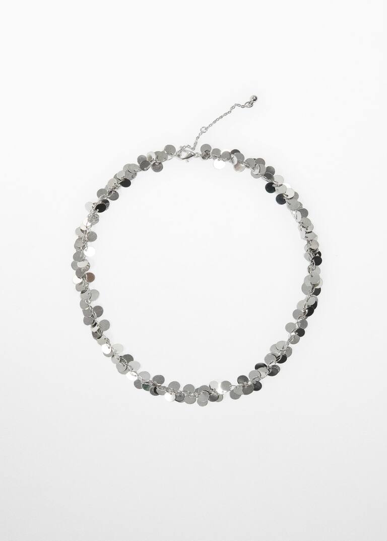 Sequin necklace Teenage girl Mango Teen United Kingdom