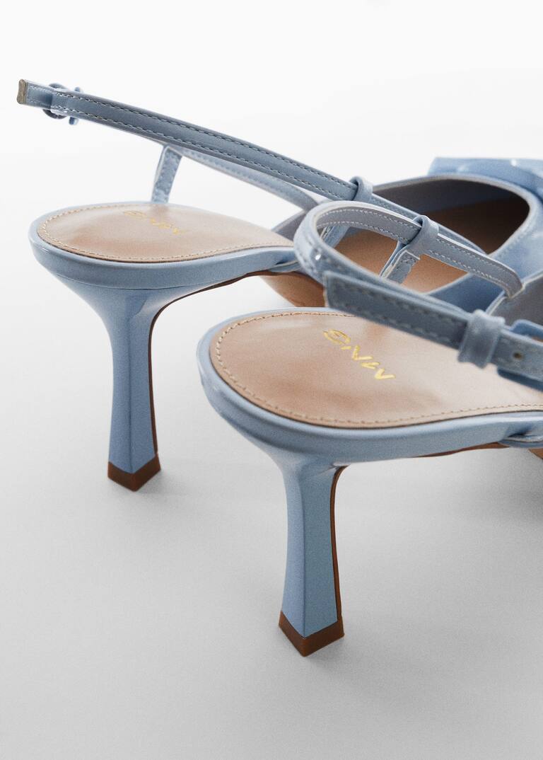 Sling back heel shoes Women Mango USA