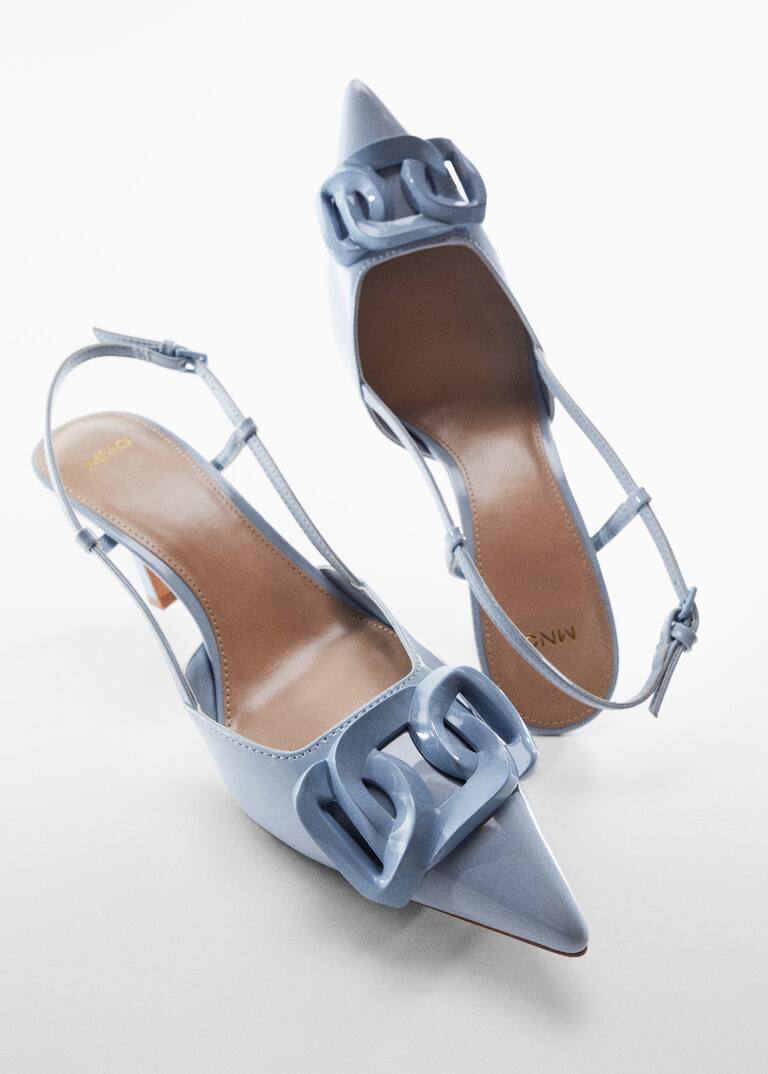 Sling back heel shoes Women Mango USA