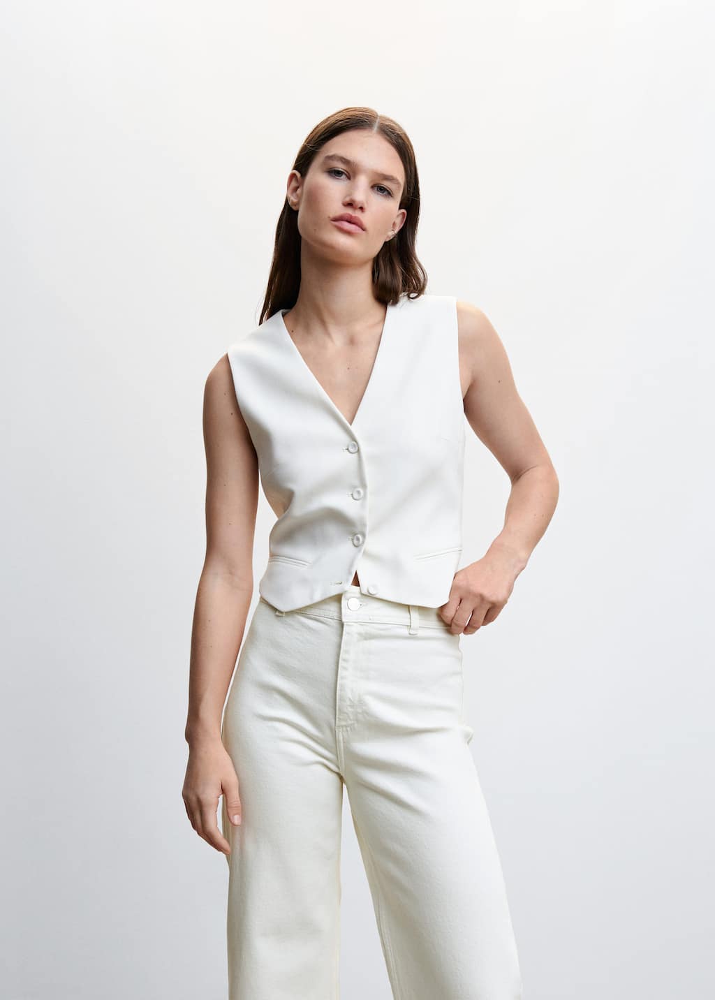 Mango Jeans culotte high waist 4706401602