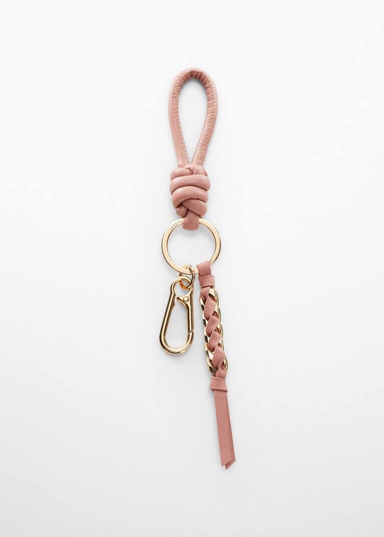 Braided keyring Women Mango USA