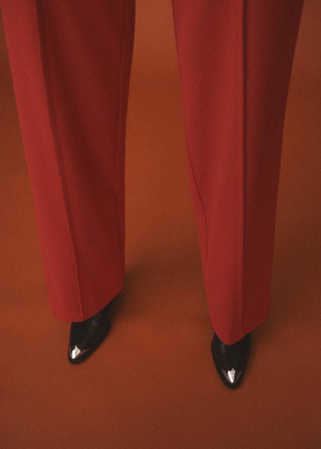 bottines bout metallique