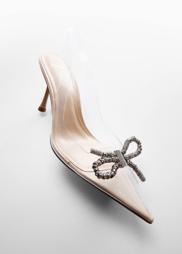 Vinyl high heels Women Mango USA