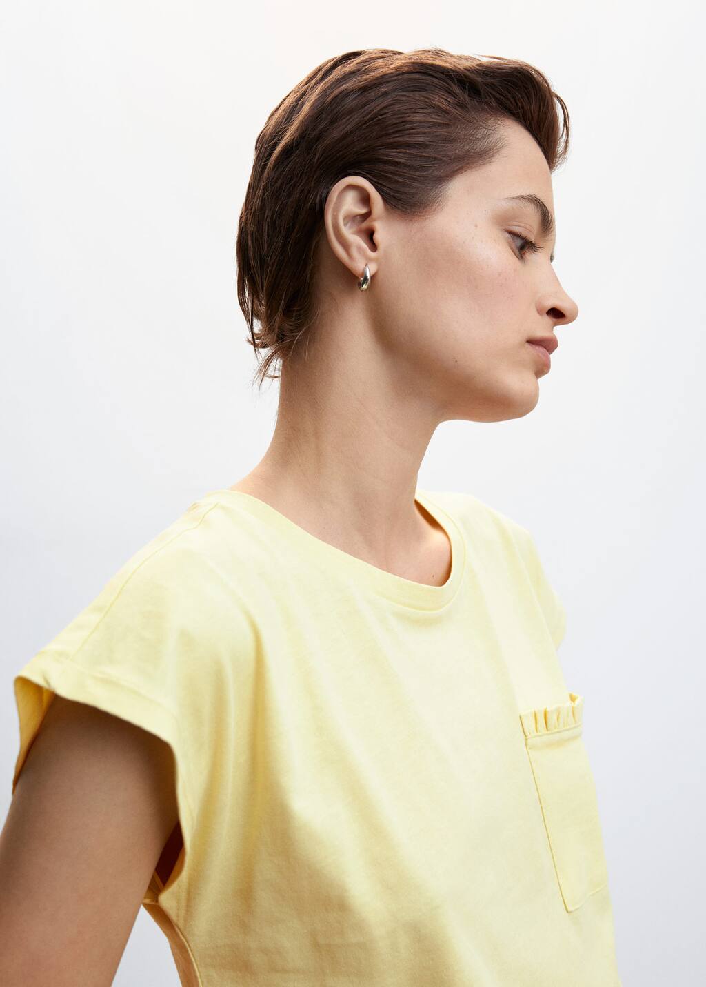 Mango Chestpocket cotton shirt 4718710711