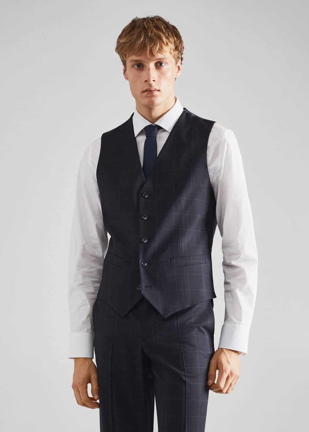 Gilet Uomo COOFANDY - Elegante Con Scollo A V Per Business, Matrimoni E Ufficio - Foto 11