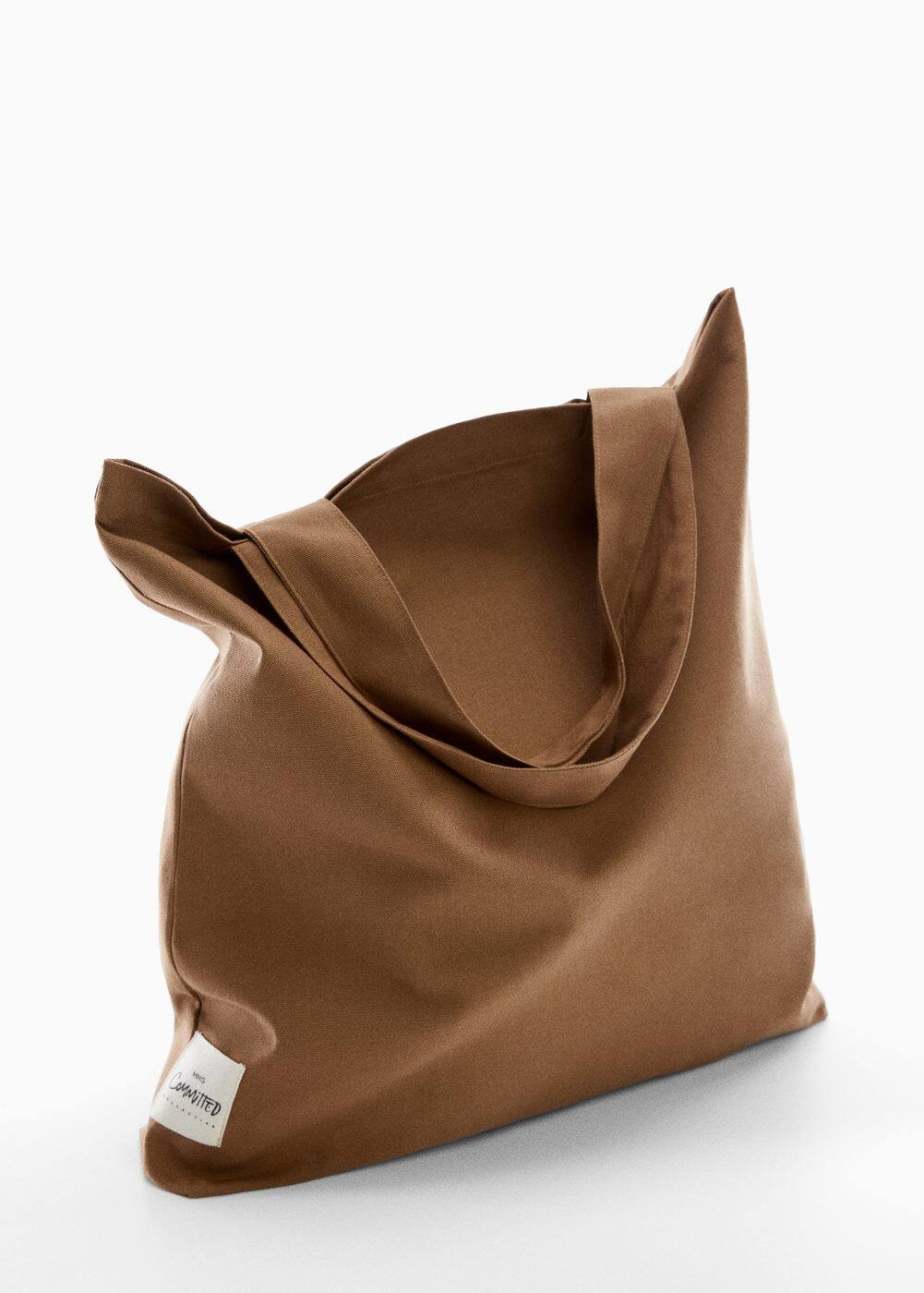 Cotton canvas bag Women Mango United Kingdom