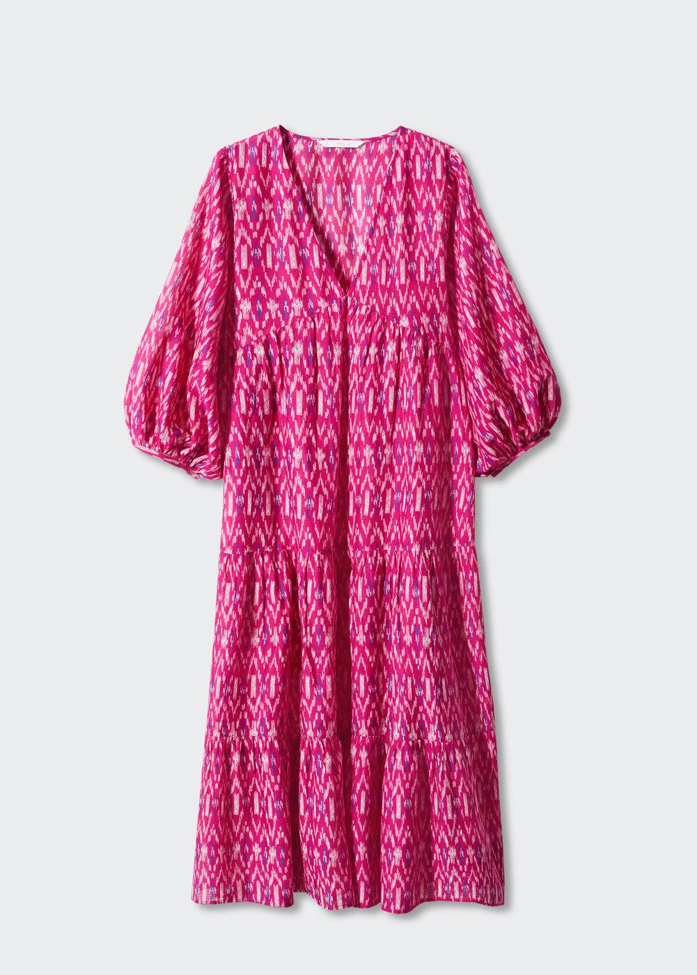robe-imprim-e-manches-bouffantes-femme-mango-congo