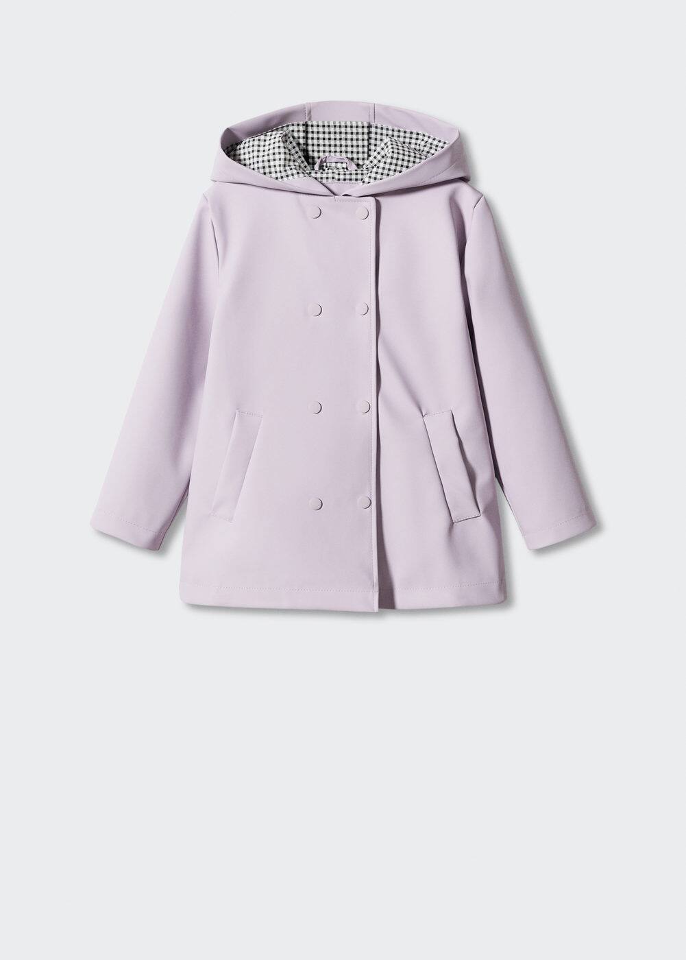 Doublebreasted parka Woman Mango India