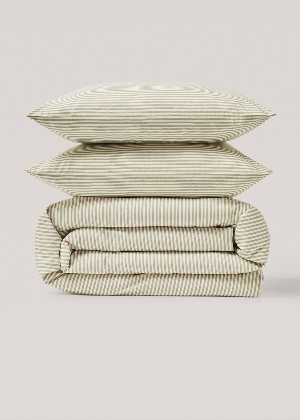 Housse de couette rayures lit 180 cm - Home | Mango Home France