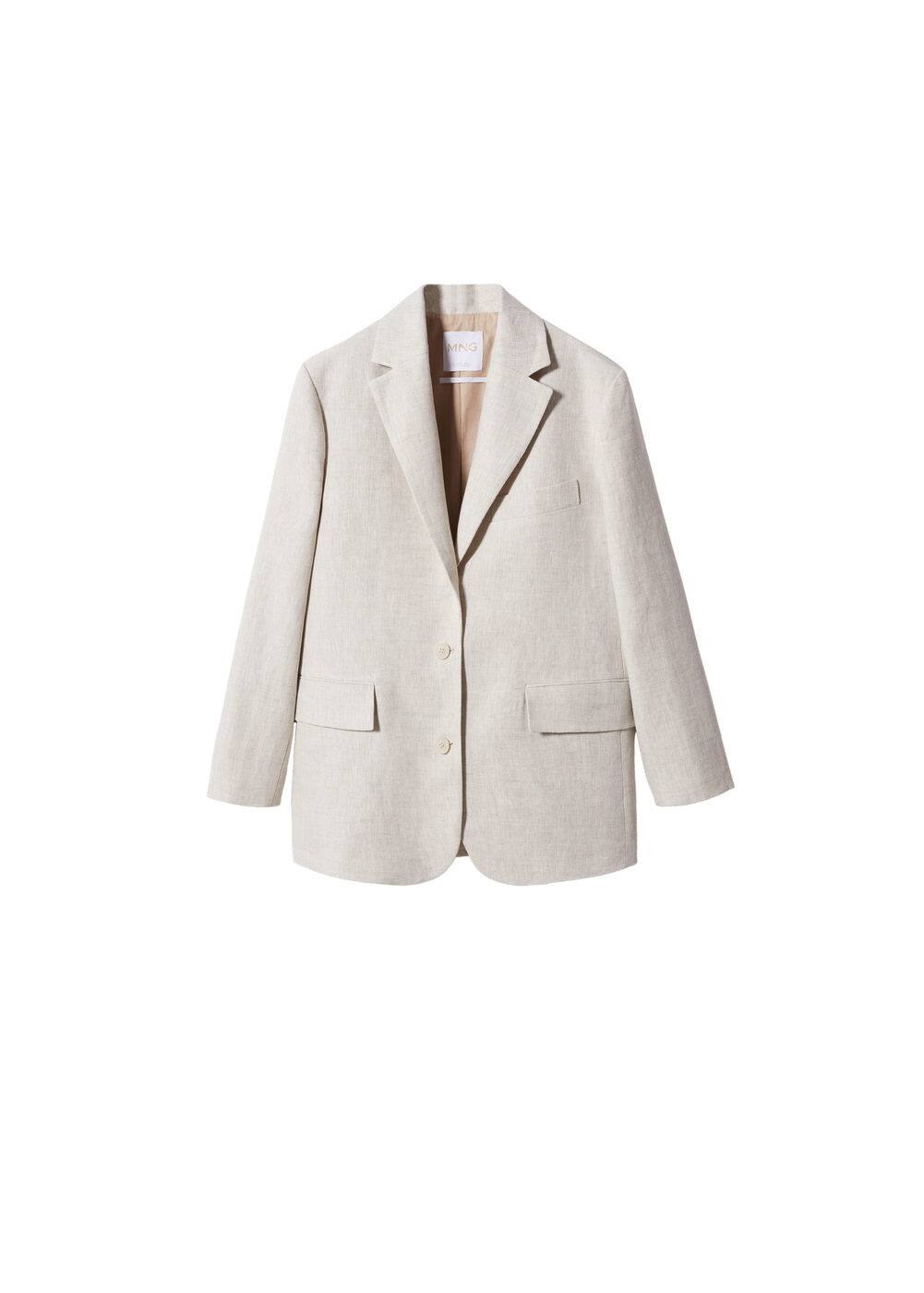 Mango Veste In Beige