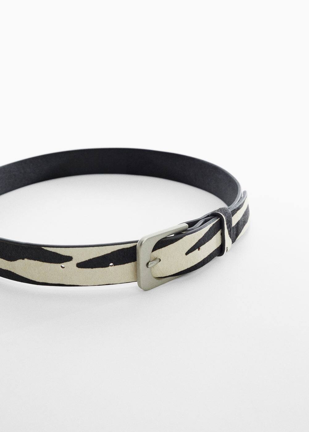 Printed belt Women MANGO OUTLET USA