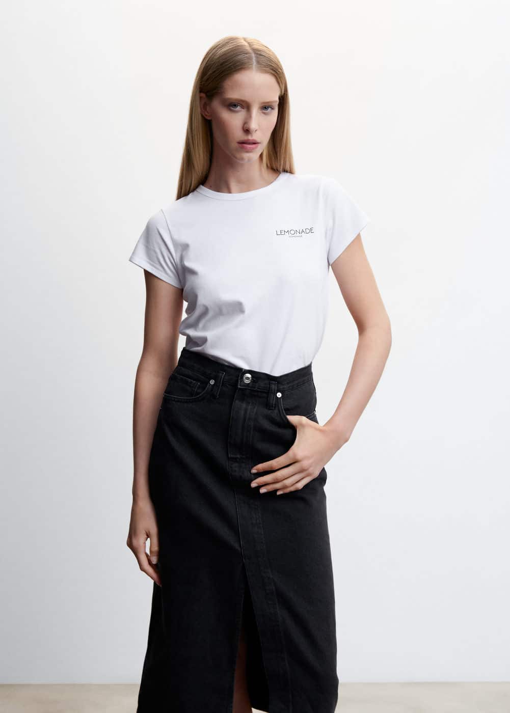 Shortsleeved printed tshirt Women Mango United Kingdom