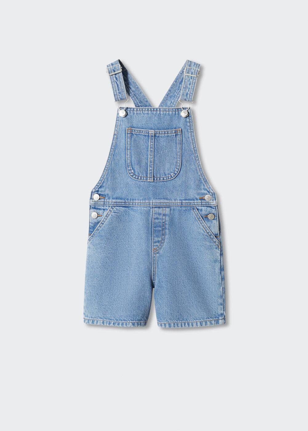 Short denim dungarees Women Mango United Kingdom
