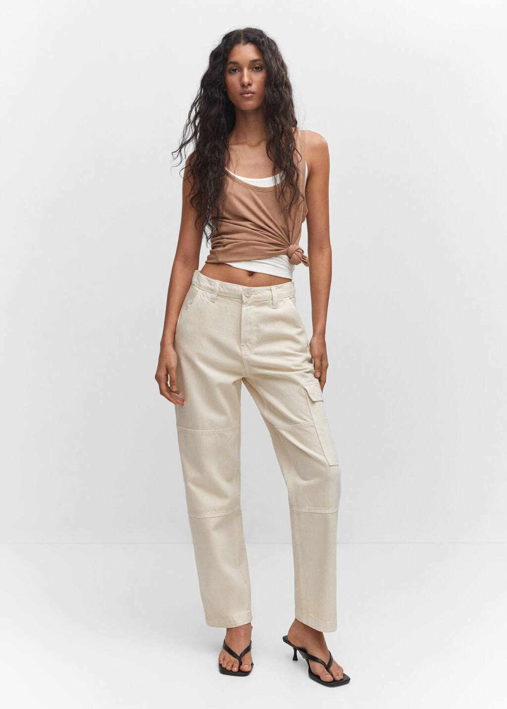 Mango Pocket cargo jeans 4701402105