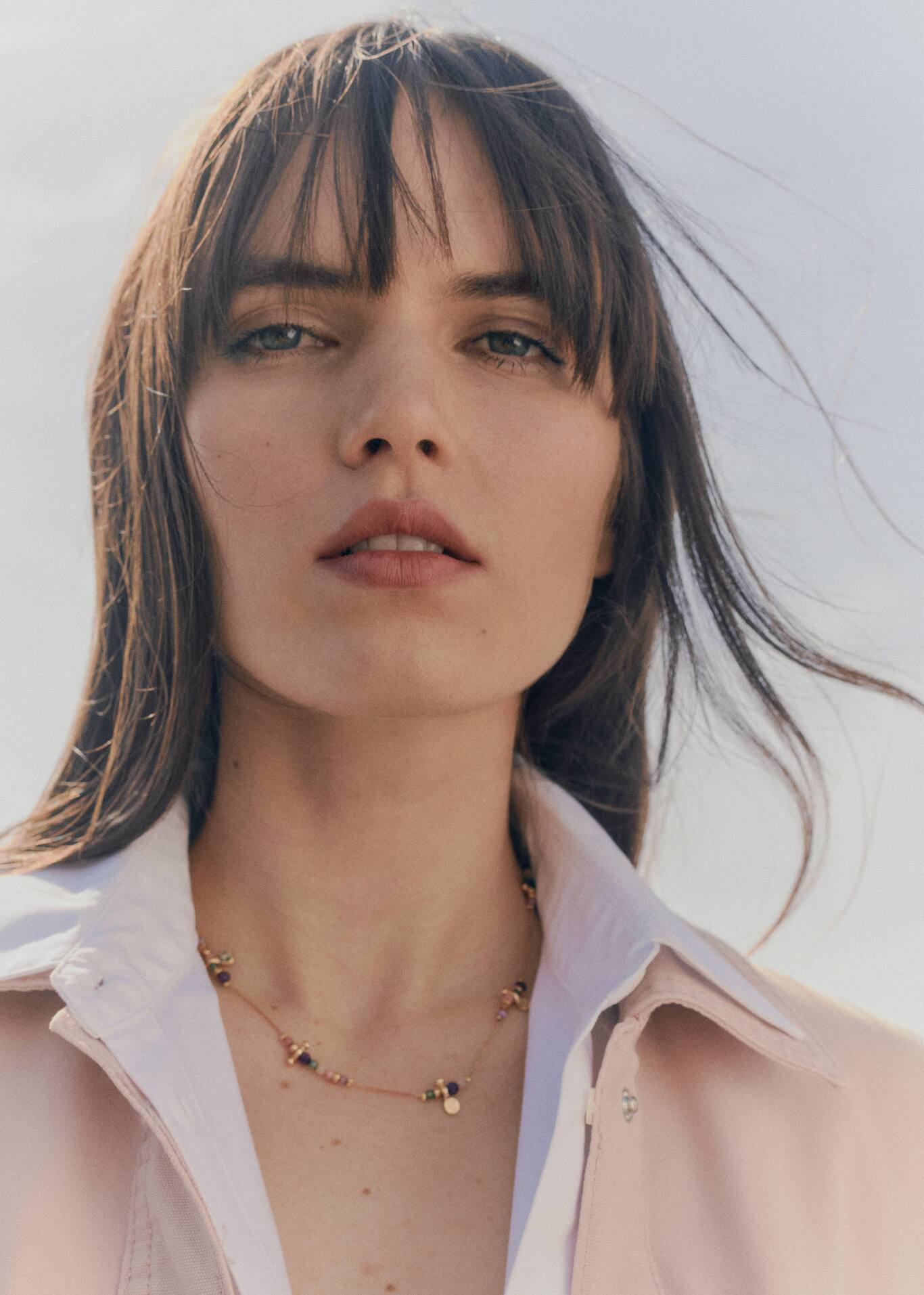 Bead chain necklace - Women | MANGO OUTLET USA