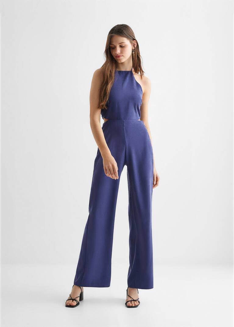 Cutout detail jumpsuit Teenage girl Mango Teen USA