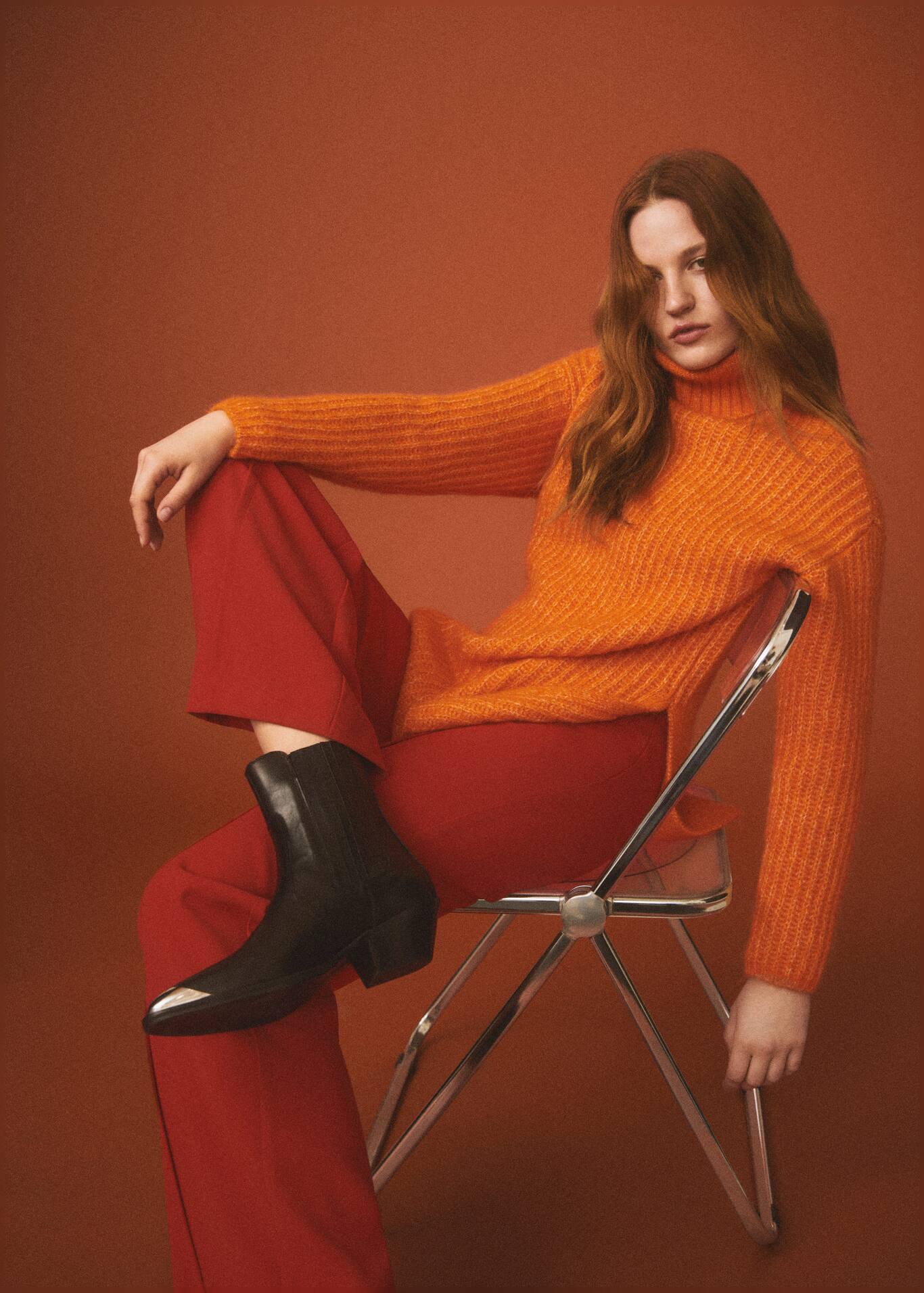 bottines bout metallique