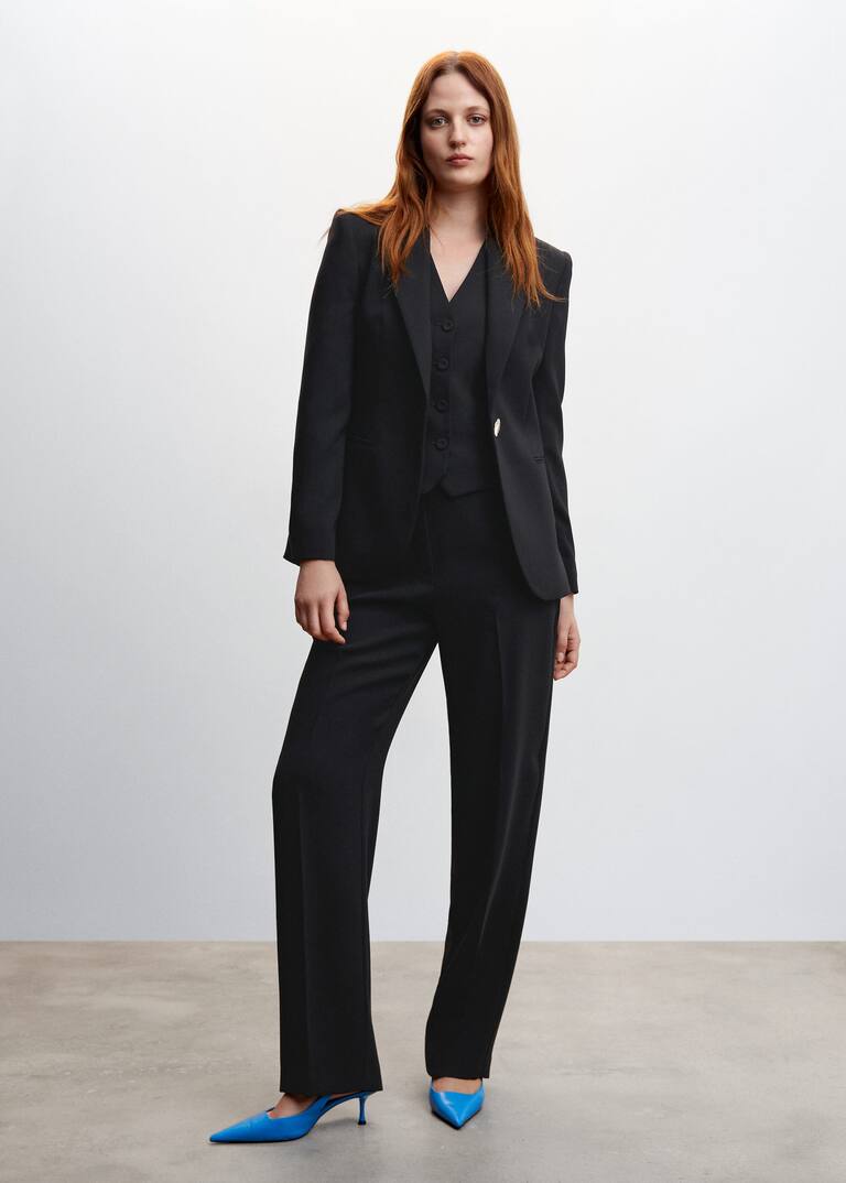 wide leg suit trousers Women Mango United Kingdom