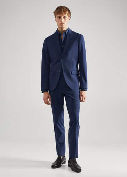 MANGO MAN SHIRT navy