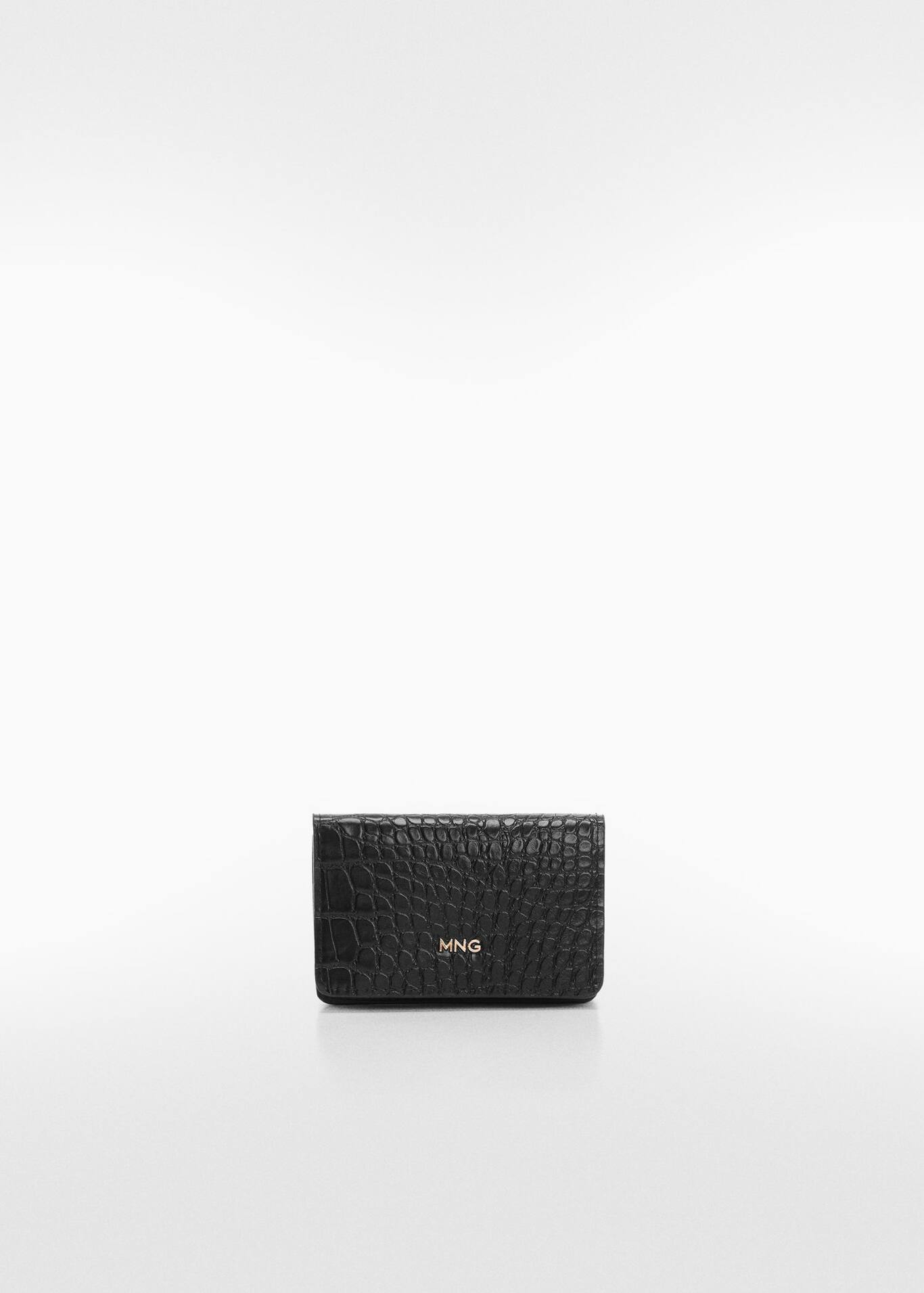 Animal print effect wallet - Woman | Mango India