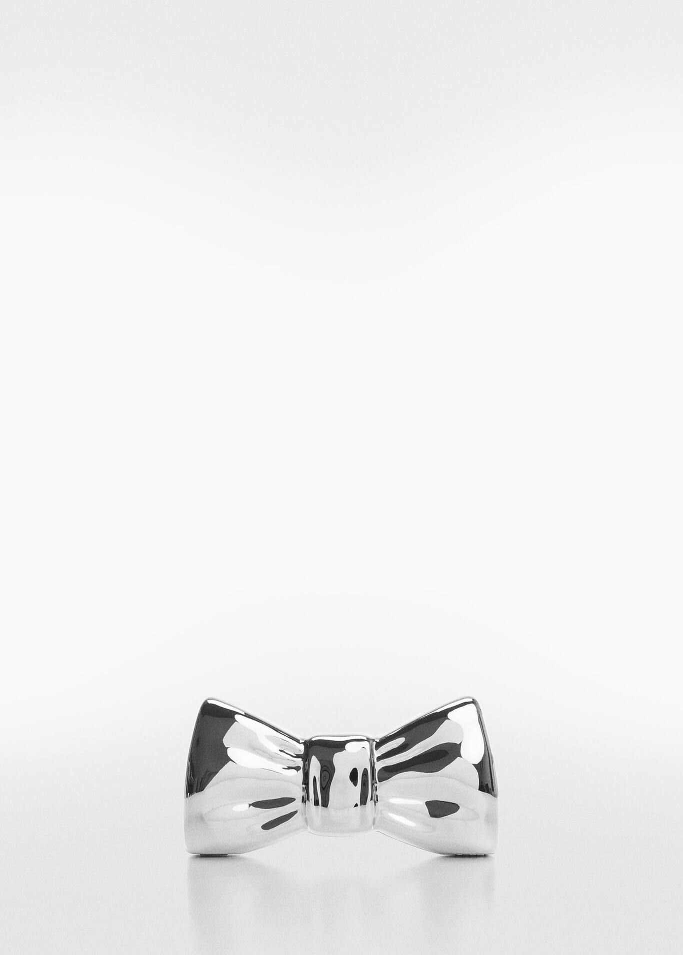 Clutch bag with bow design Women Mango United Kingdom