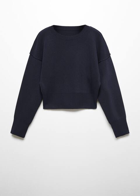 Drop shoulder seam sweater - Article without model