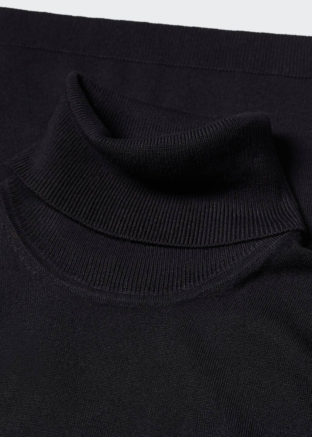 Turtleneck Knit Top Mango Turtleneck Knit Top Mango