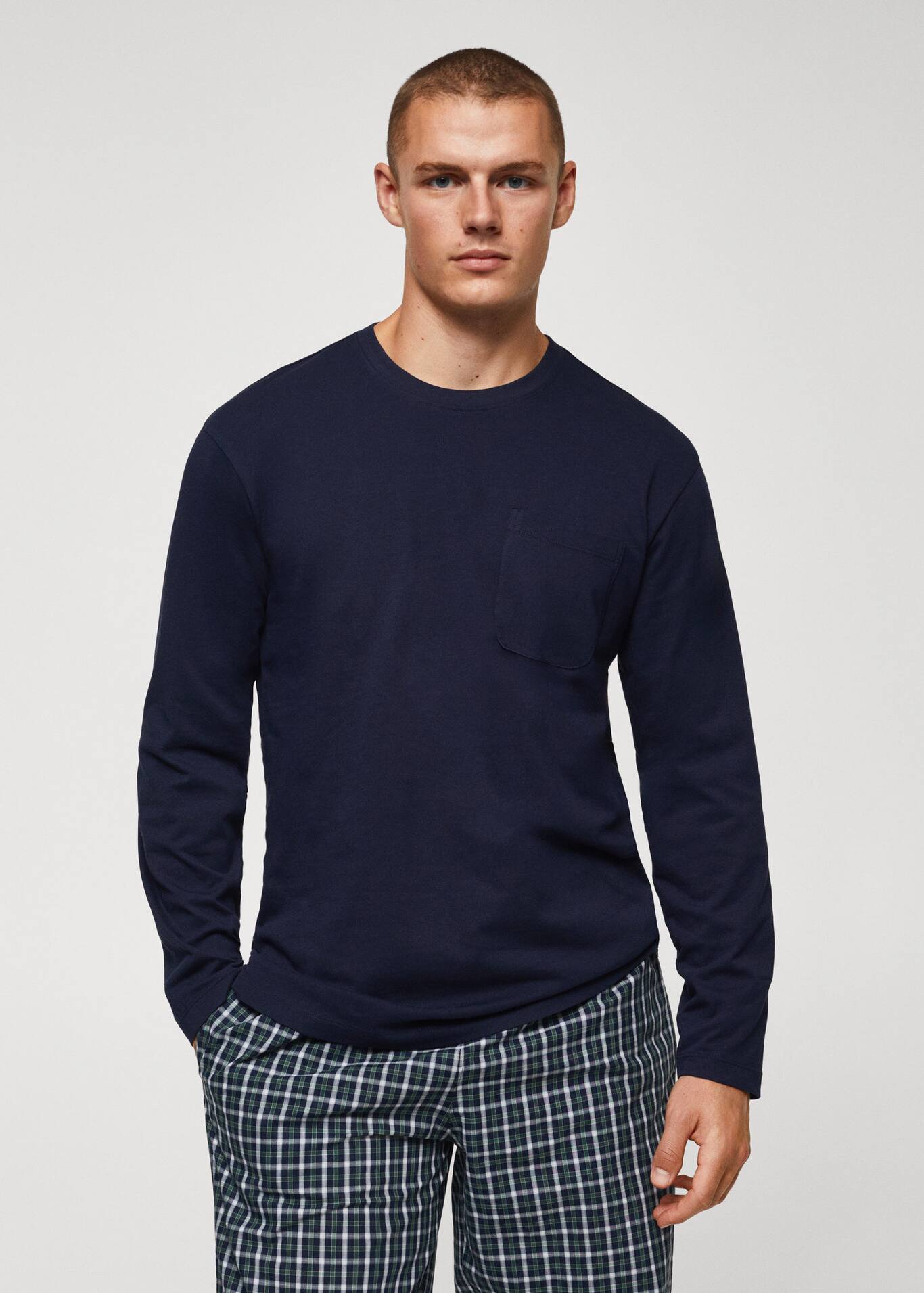 Printed cotton pyjama pack - Man | MANGO OUTLET Malta